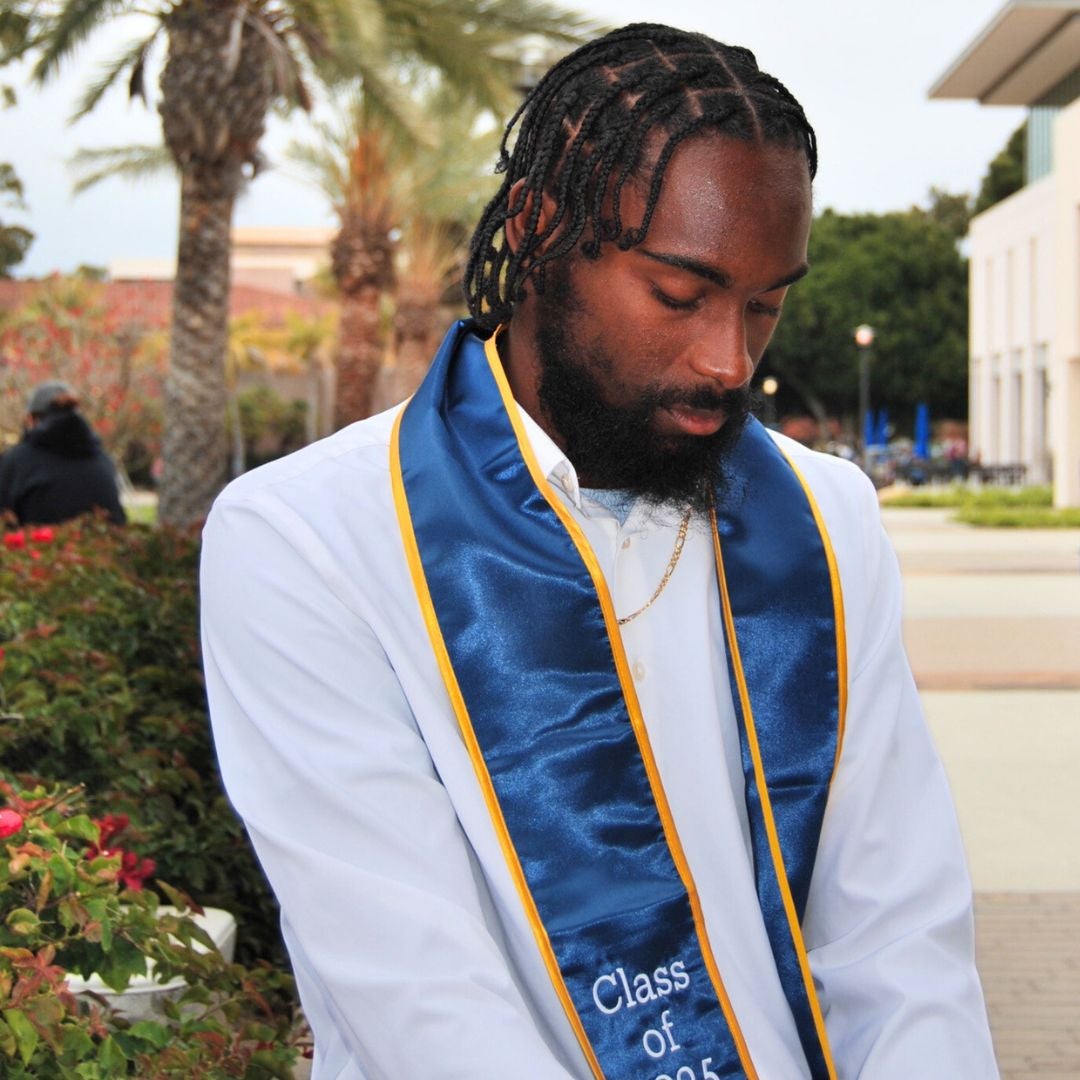 ​​Donavan James Winston Walker 2025 grad spotlight in regalia