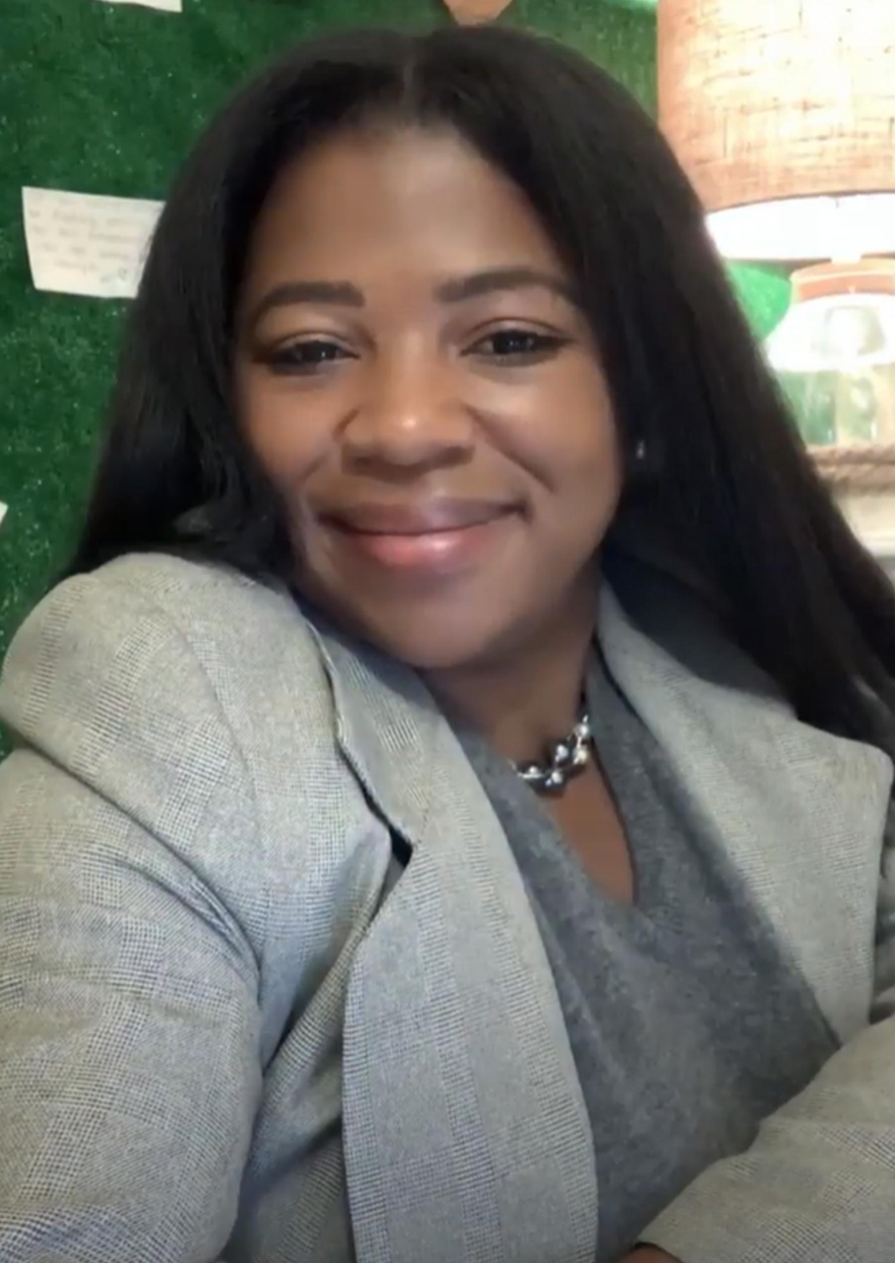 Portrait of Miriam Burnett in professional attire