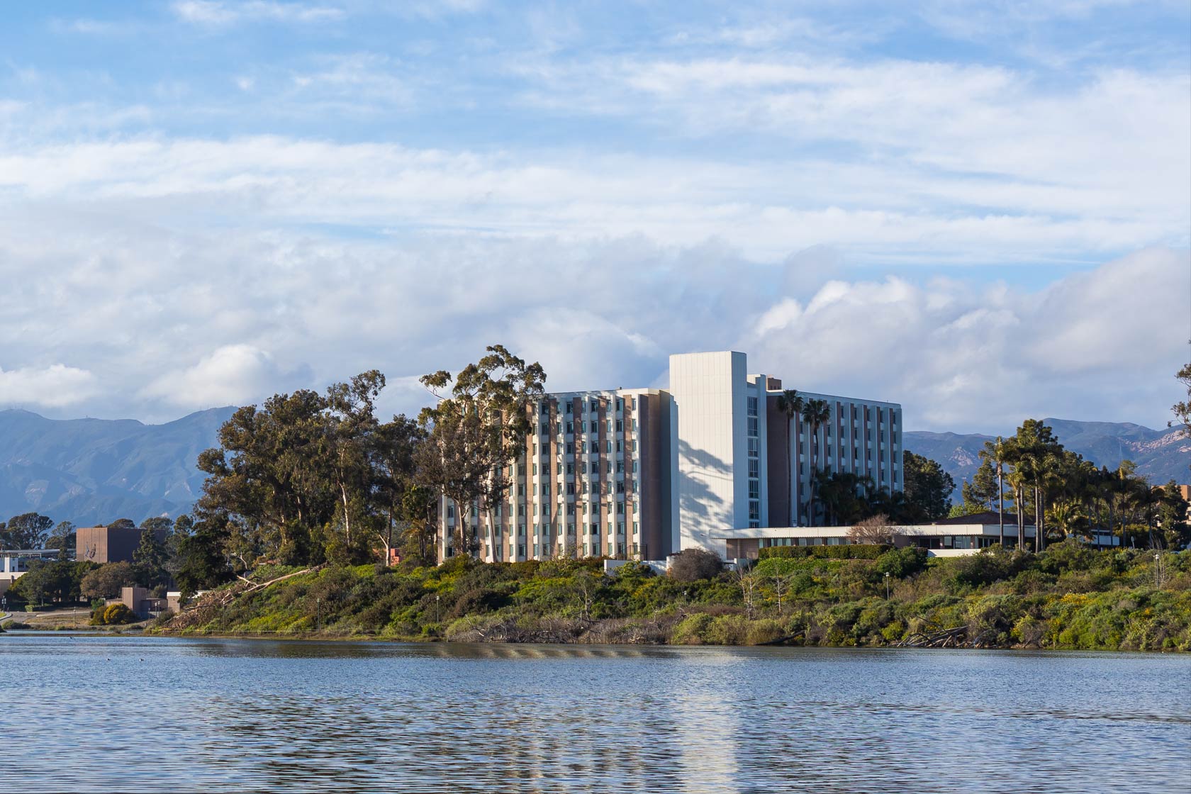 Residence hall at the lagoon