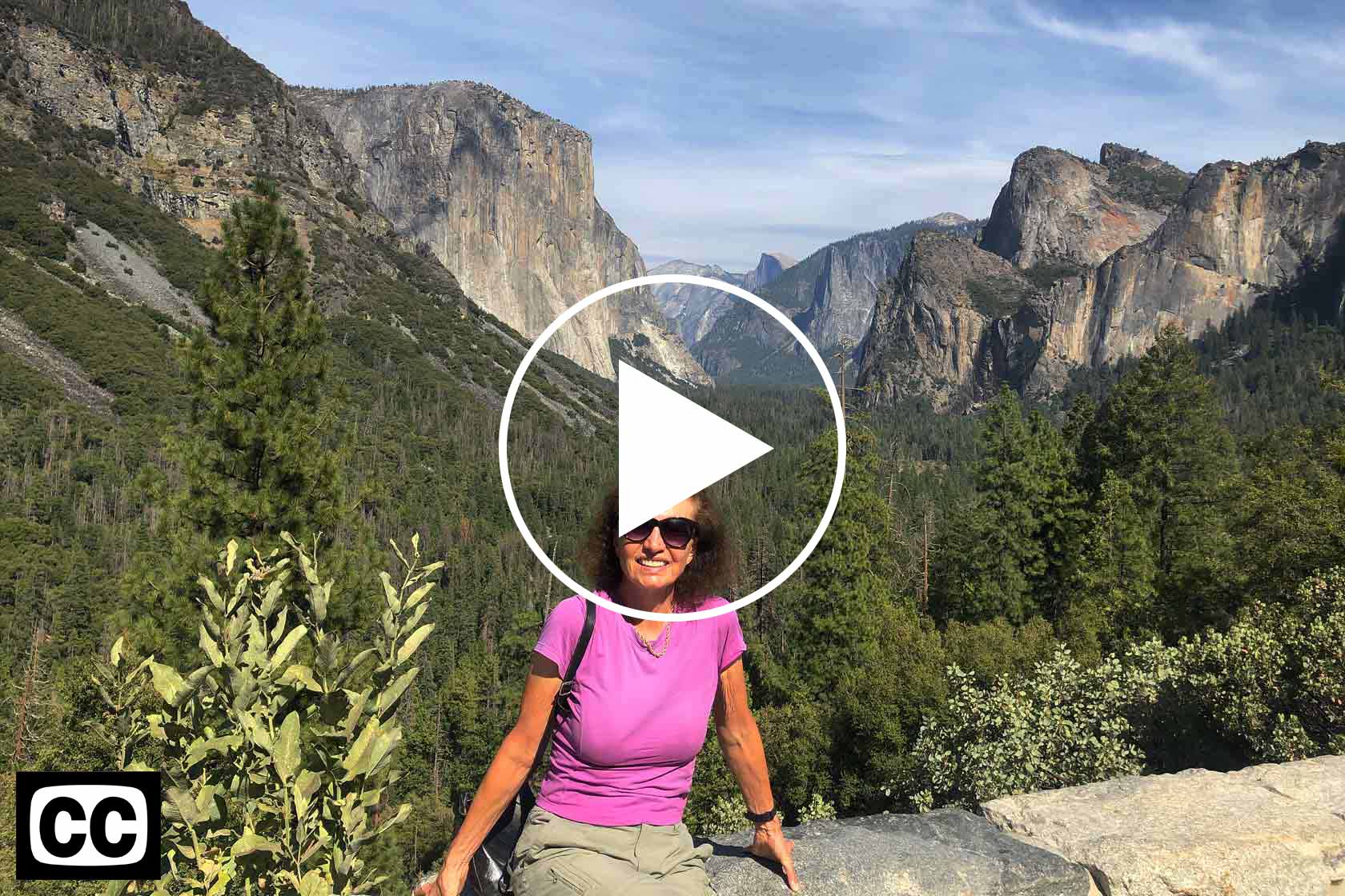 Deborah Williams in Yosemite