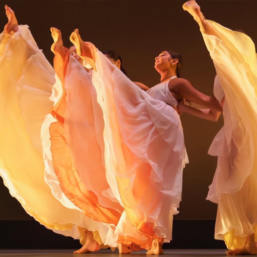 UCSB Dance Company onstage